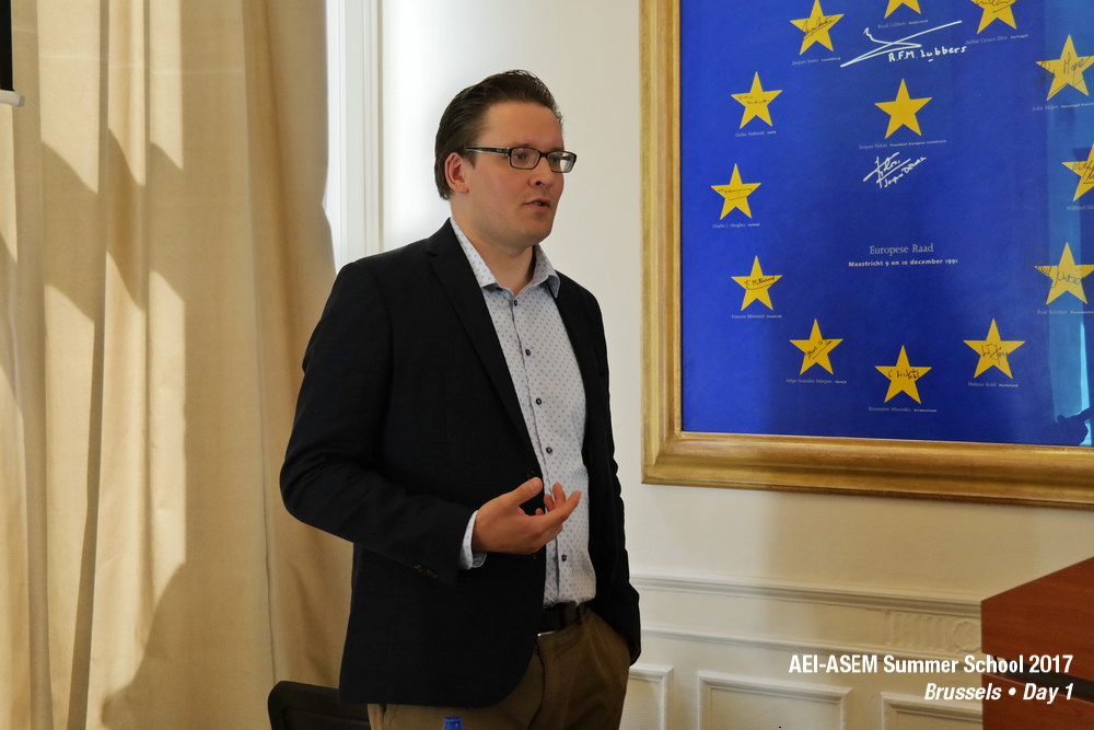 AEI-ASEM Summer School 2017 -  Day 1 @ Brussels