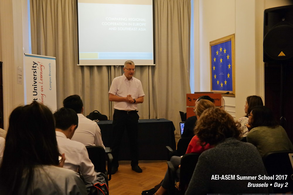 AEI-ASEM Summer School 2017 -  Day 2 @ Brussels
