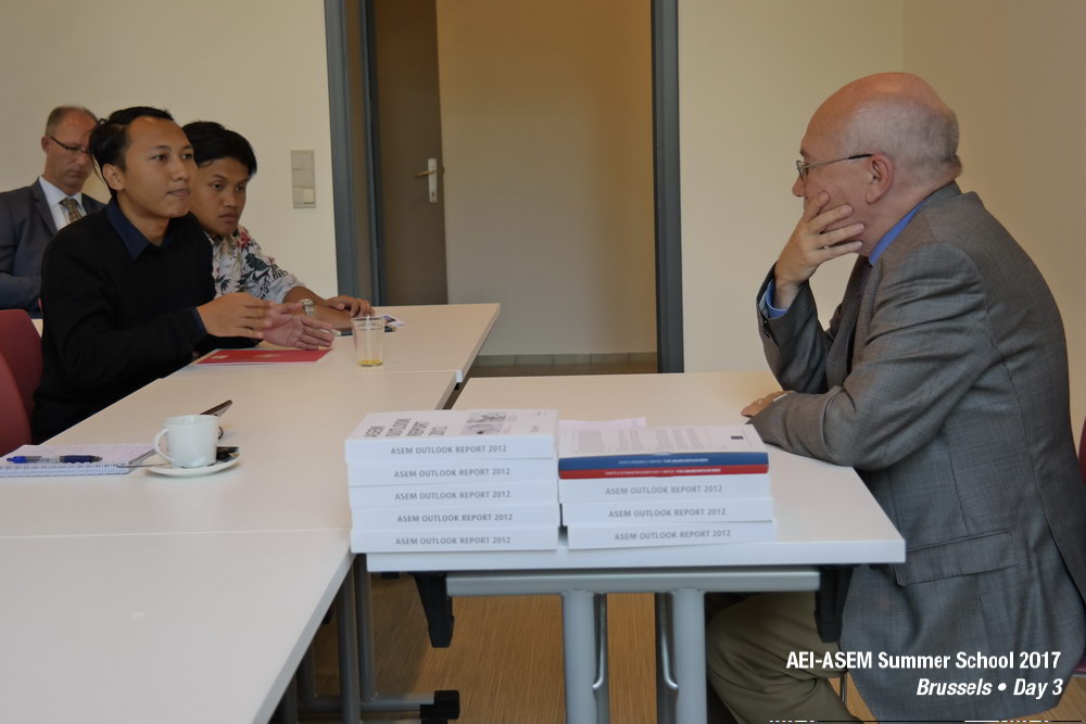 AEI-ASEM Summer School 2017 -  Day 3 @ Brussels