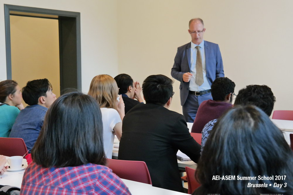 AEI-ASEM Summer School 2017 -  Day 3 @ Brussels