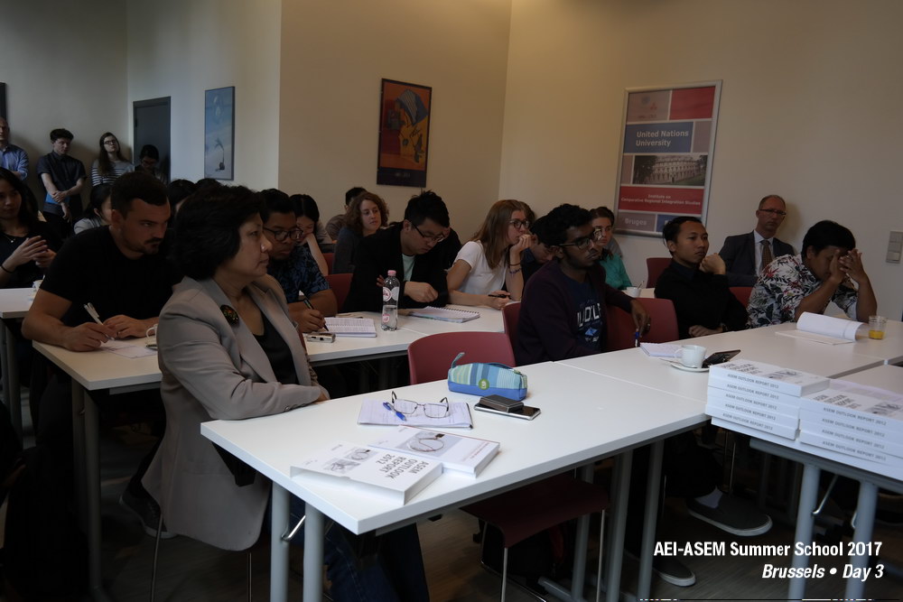 AEI-ASEM Summer School 2017 -  Day 3 @ Brussels