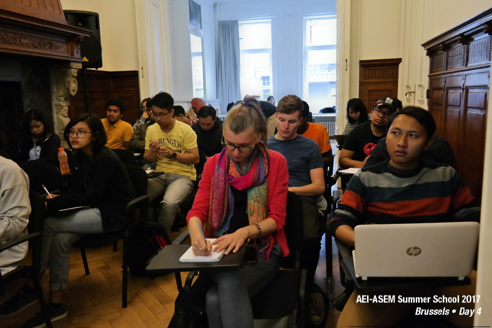 AEI-ASEM Summer School 2017 -  Day 4 @ Brussels