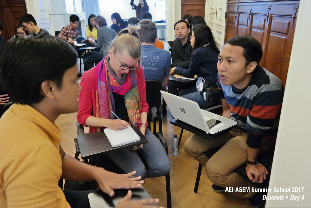 AEI-ASEM Summer School 2017 -  Day 4 @ Brussels