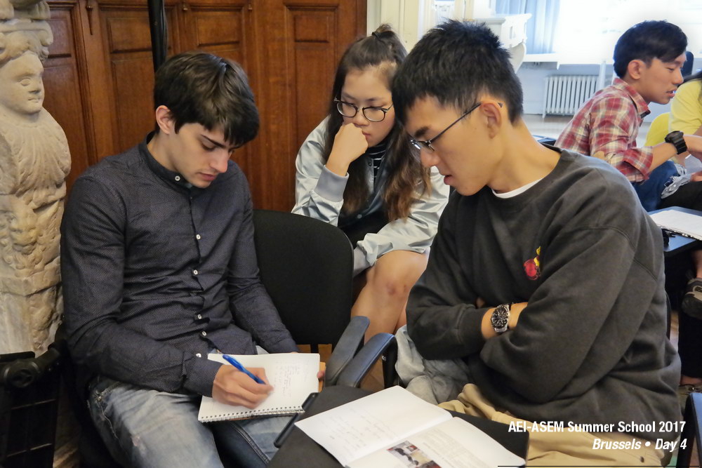 AEI-ASEM Summer School 2017 -  Day 4 @ Brussels