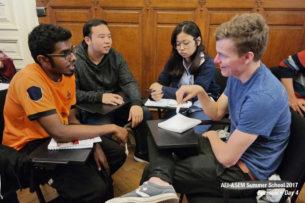 AEI-ASEM Summer School 2017 -  Day 4 @ Brussels