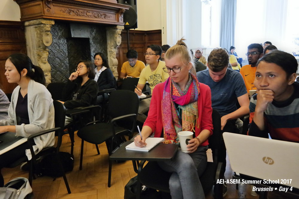 AEI-ASEM Summer School 2017 -  Day 4 @ Brussels