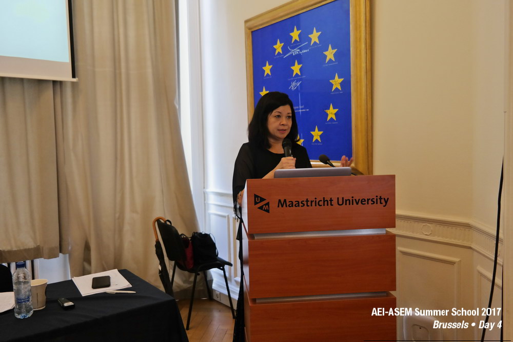 AEI-ASEM Summer School 2017 -  Day 4 @ Brussels