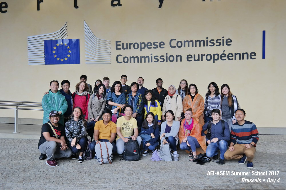 AEI-ASEM Summer School 2017 -  Day 4 @ Brussels