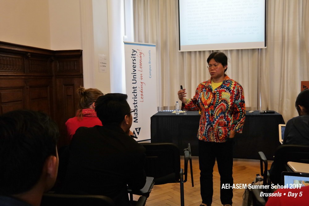 AEI-ASEM Summer School 2017 -  Day 5 @ Brussels