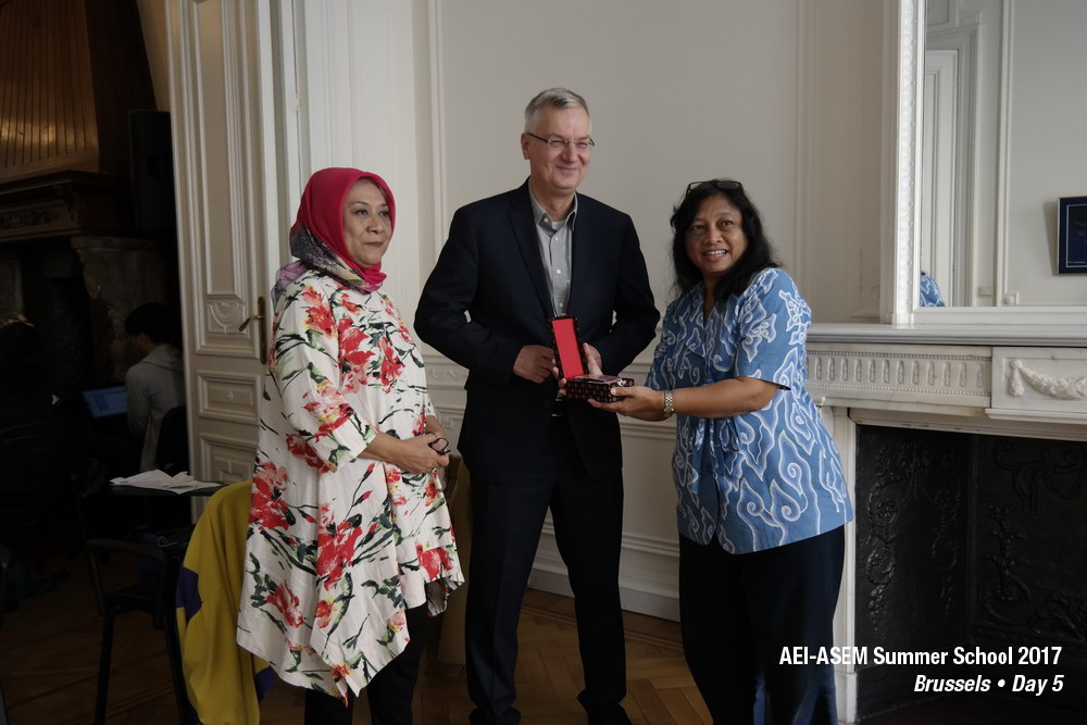 AEI-ASEM Summer School 2017 -  Day 5 @ Brussels