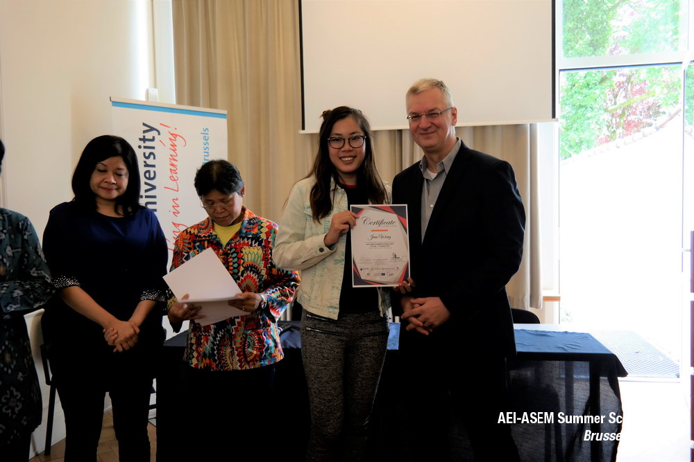 AEI-ASEM Summer School 2017 -  Day 5 @ Brussels