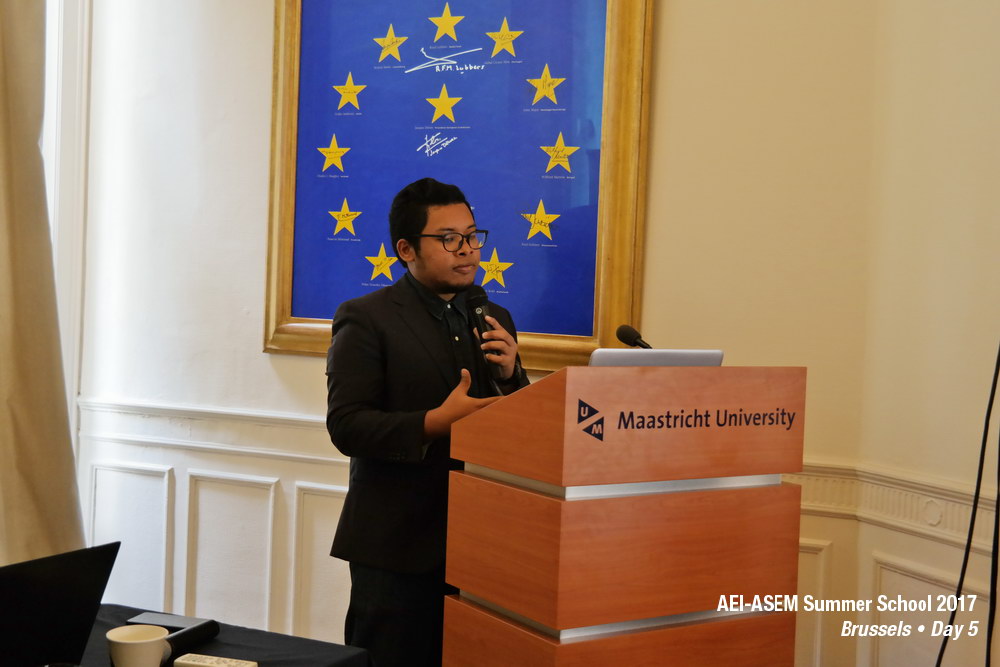 AEI-ASEM Summer School 2017 -  Day 5 @ Brussels