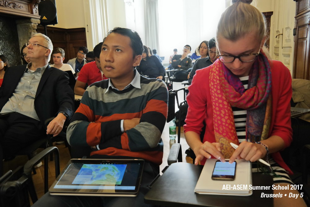 AEI-ASEM Summer School 2017 -  Day 5 @ Brussels