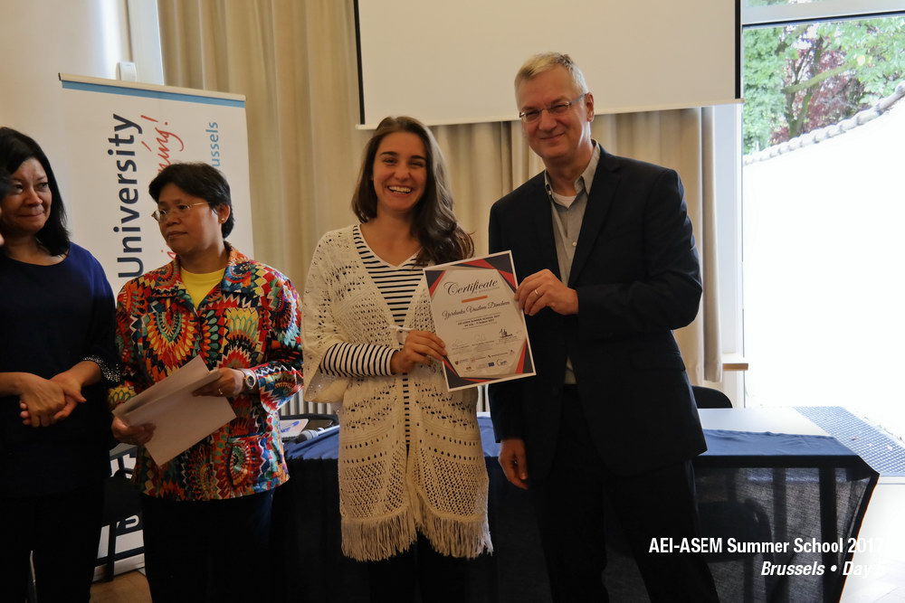 AEI-ASEM Summer School 2017 -  Day 5 @ Brussels