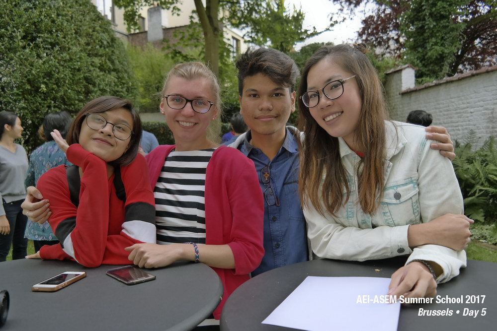 AEI-ASEM Summer School 2017 -  Day 5 @ Brussels