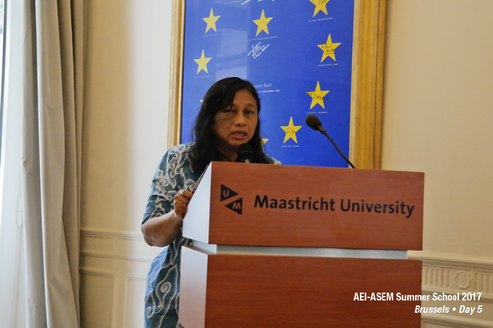 AEI-ASEM Summer School 2017 -  Day 5 @ Brussels