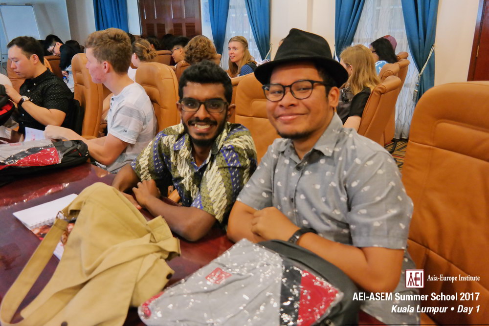 AEI-ASEM Summer School 2017 -  Day 1