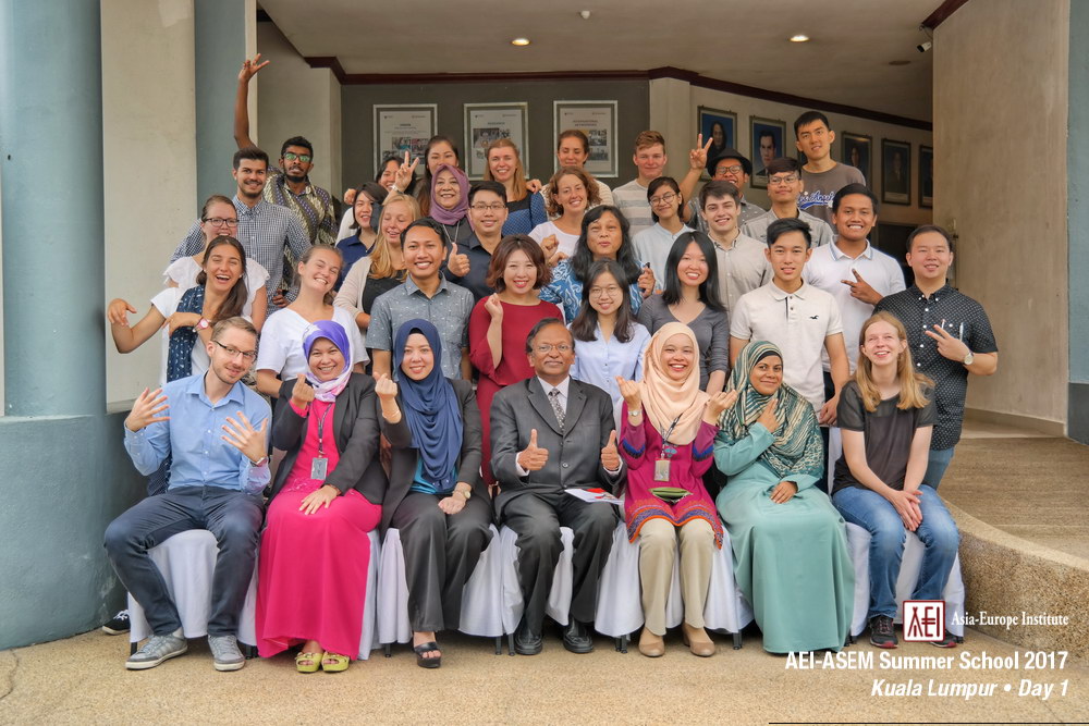 AEI-ASEM Summer School 2017 -  Day 1