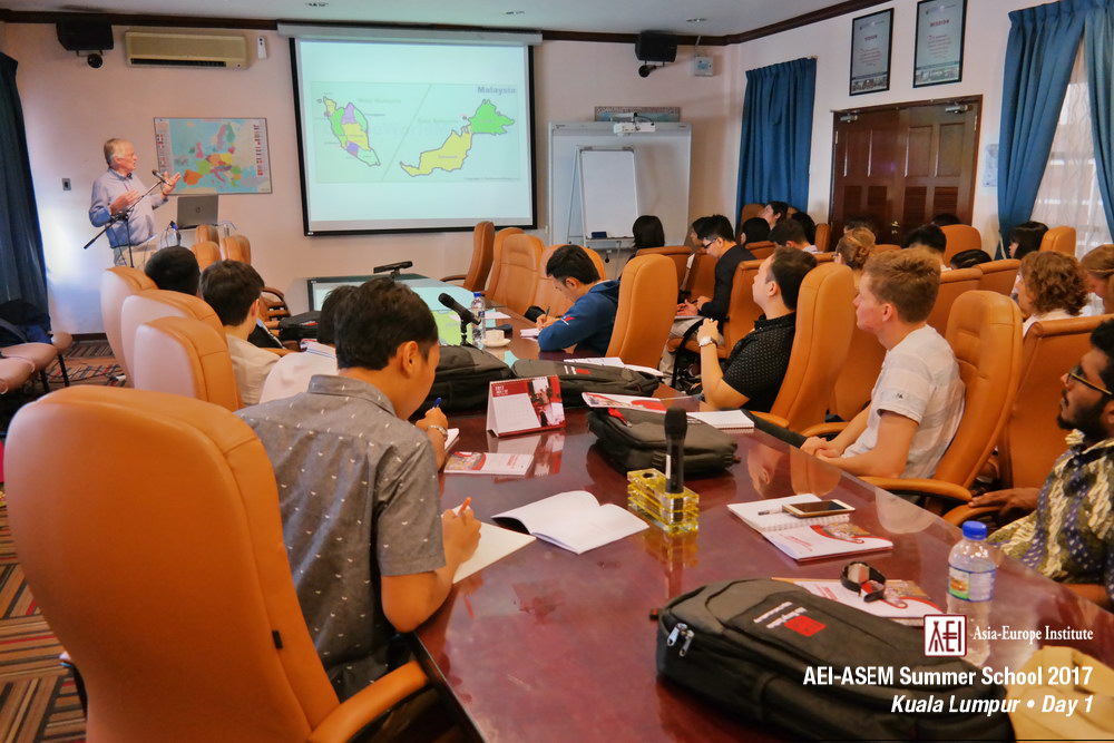 AEI-ASEM Summer School 2017 -  Day 1