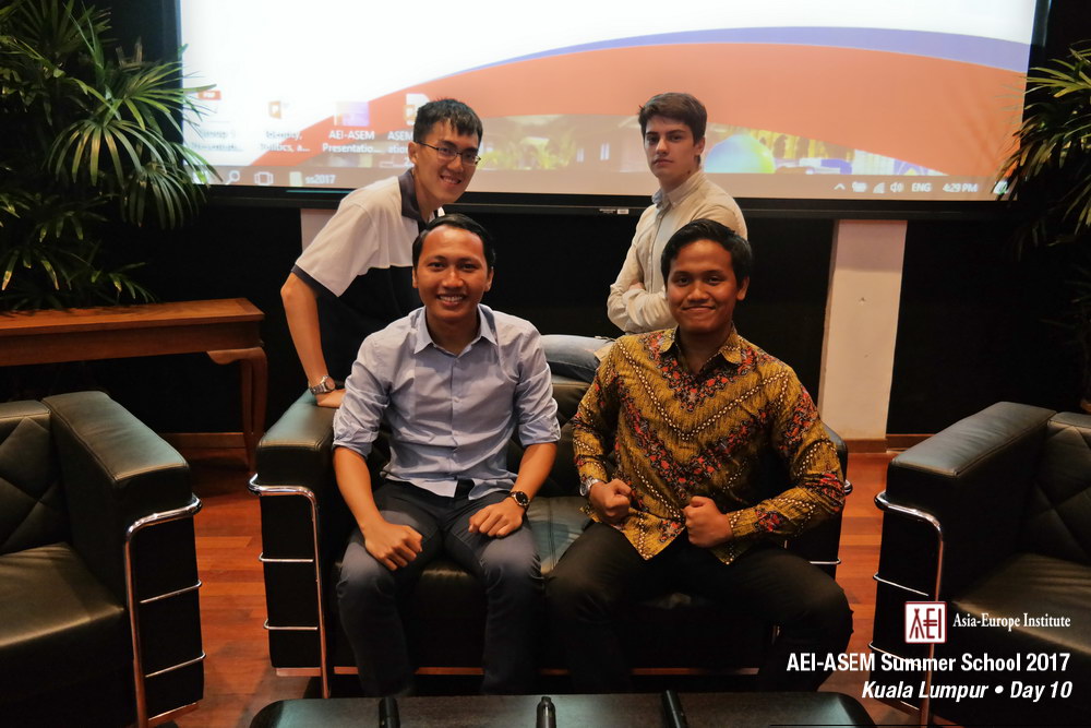 AEI-ASEM Summer School 2017 -  Day 10