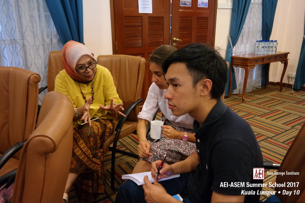 AEI-ASEM Summer School 2017 -  Day 10