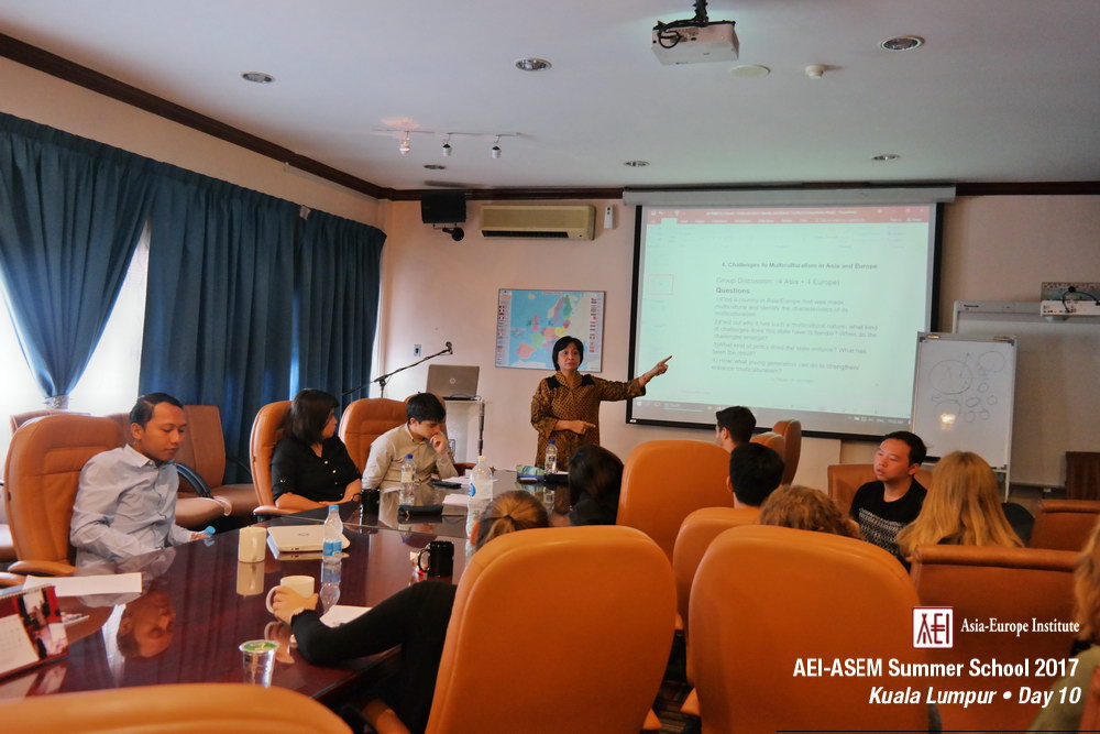 AEI-ASEM Summer School 2017 -  Day 10