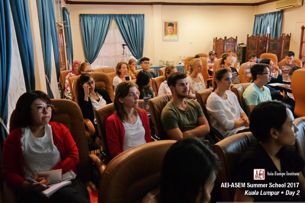 AEI-ASEM Summer School 2017 -  Day 2