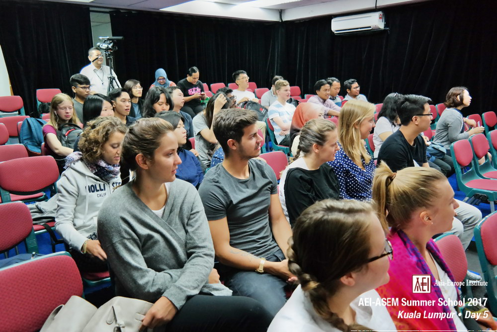 AEI-ASEM Summer School 2017 -  Day 5
