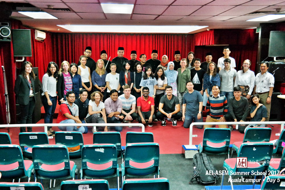 AEI-ASEM Summer School 2017 -  Day 5
