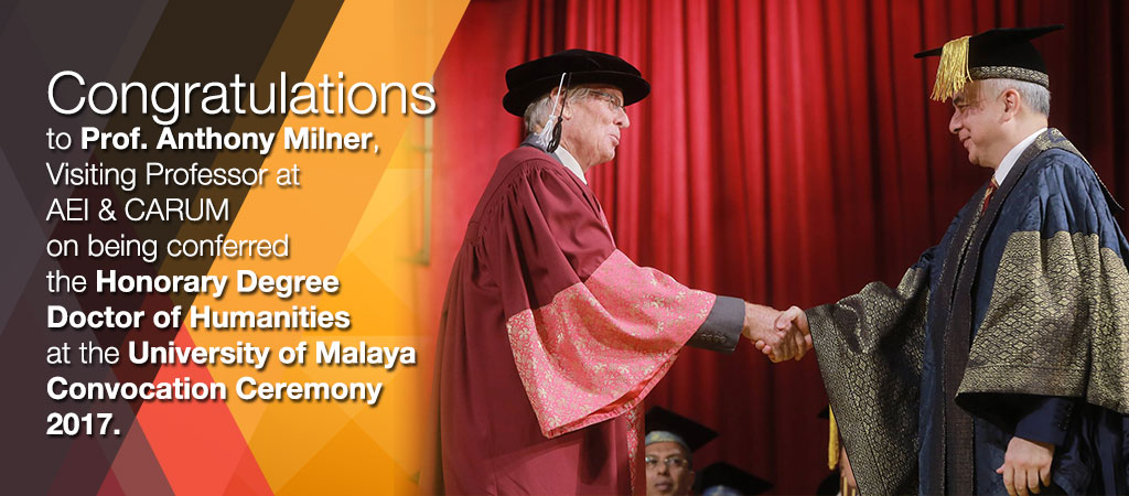 Honorary Degree Doctor of Humanities: Anthony Crothers Milner