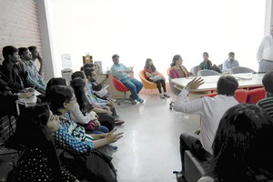 Dr. Sameer Kumar, Senior Lecturer of Asia-Europe Institute delivered a special talk at MRC
