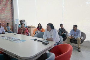 Dr. Sameer Kumar, Senior Lecturer of Asia-Europe Institute delivered a special talk at MRC