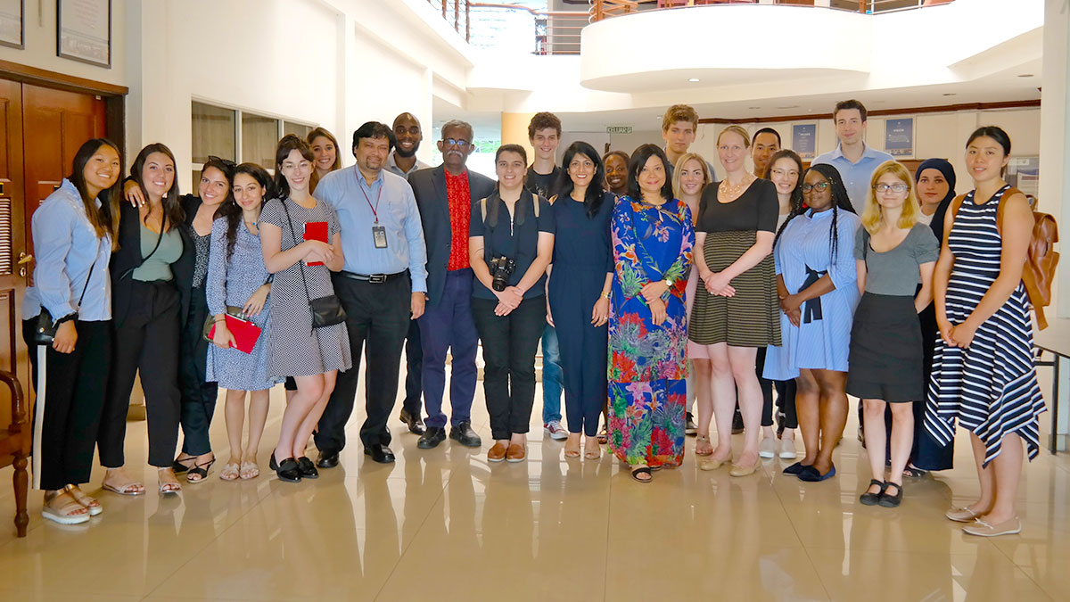 AEI welcomed the delegation from HEC Montréal for the Campus Abroad Program