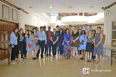 Delegation of the Campus Abroad Program from HEC Montréal, Quebec, Canada