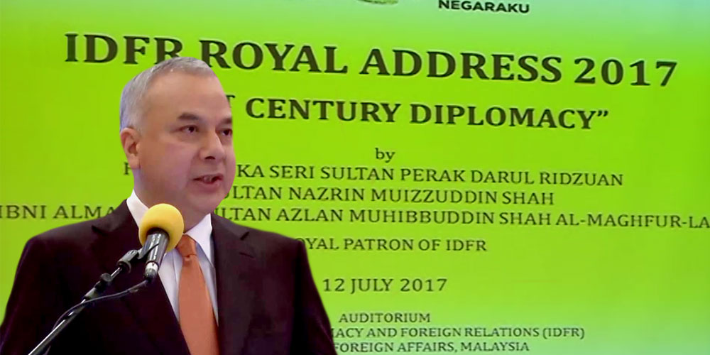 Keynote Address by His Royal Highness Sultan Nazrin Muizzuddin Shah