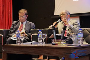 Dr. Roy Anthony Rogers (Moderator), H.E Cristiano Maggipinto