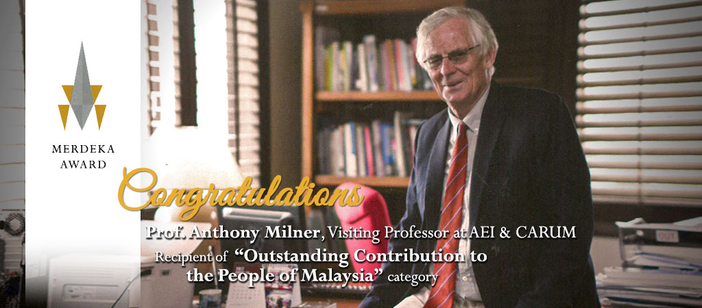Six outstanding individuals receive prestigious Merdeka Awards
