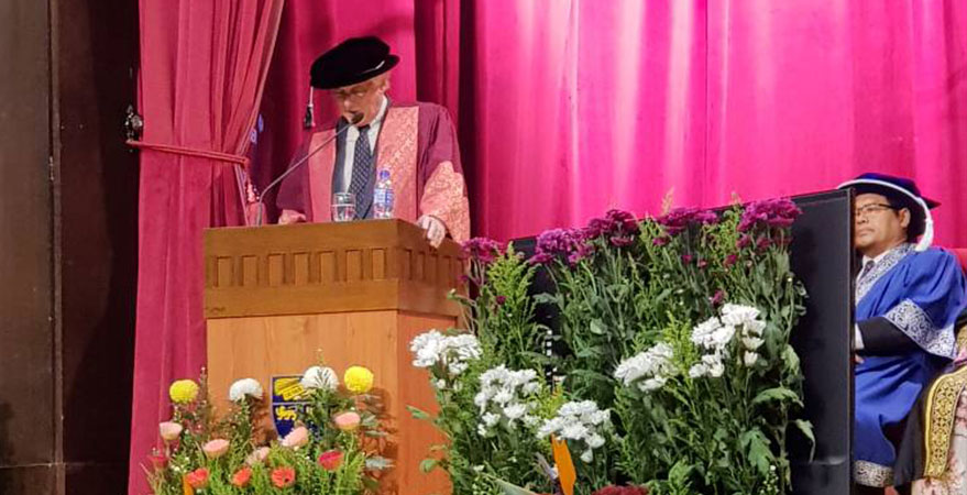 Prof. Anthony Milner's Doctor of Humanities Acceptance Speech