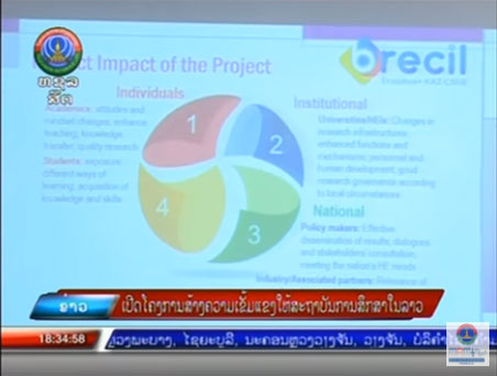 BRECIL in the news: Lao National Television