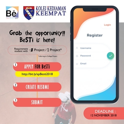 Application for BeSTi 2018/2019