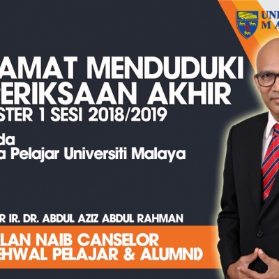 Selamat Menduduki Peperiksaan Sesi 2018/2019