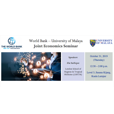 World Bank- UM Joint Economics Seminar