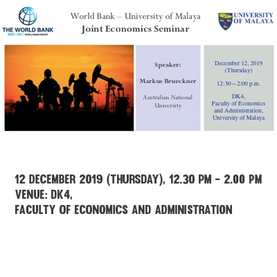 World Bank-UM Joint Economics Seminar