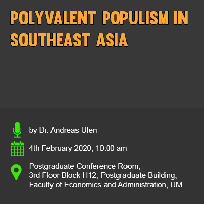 POLYVALENT POPULISM IN SOUTHEAST ASIA