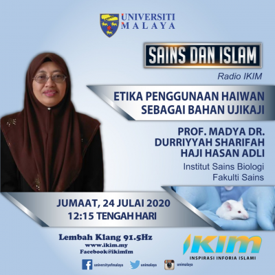 TEMUBUAL PROF. MADYA DR. DURIYYAH SHARIFAH HAJI HASAN ADLI DI RADIO IKIM