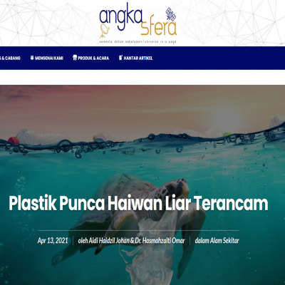 Plastik Punca Haiwan Liar Terancam – angkasfera.com