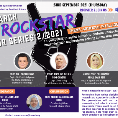 Research Rock Star Tour 2/2021 