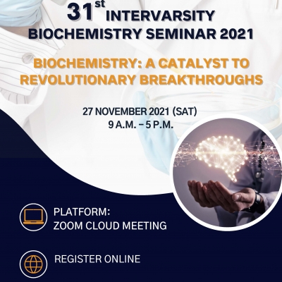 The 31st Intervarsity Seminar Biochemistry 2021