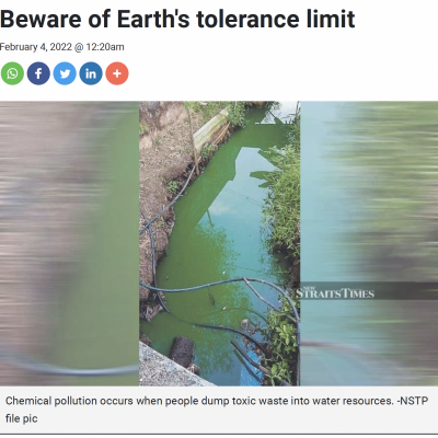 Beware of Earth's Tolerance Limit