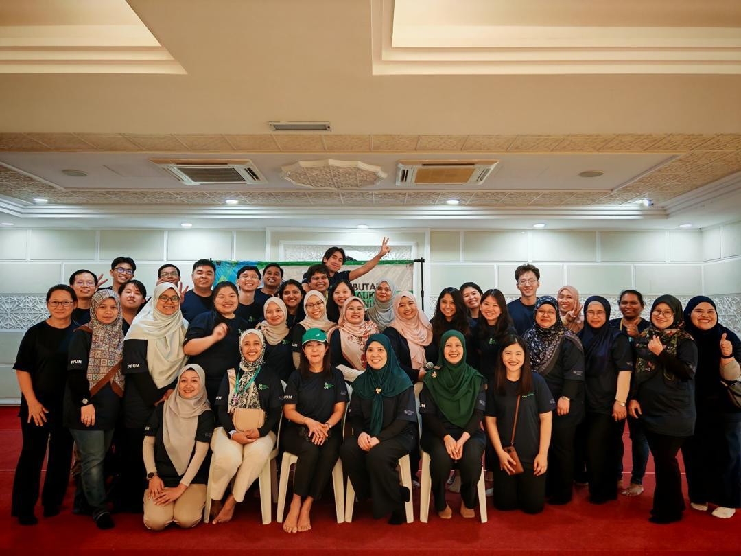 A group of people posing for a photo AI-generated content may be incorrect.